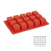 Moule silicone 15 cubes-Cerf Dellier Best