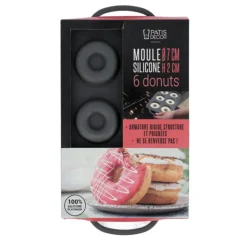 Moule silicone 6 donuts Ø 7 cm-Cerf Dellier Best