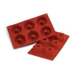 Moule silicone 6 empreintes fantaisie-Cerf Dellier Best