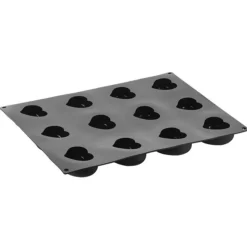 Moule silicone 12 empreintes Passion 7 cm Pavoni-Cerf Dellier Sale