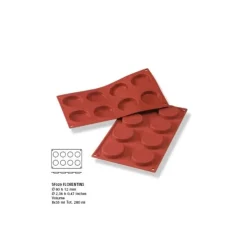 Moule silicone 8 florentins-Cerf Dellier Clearance