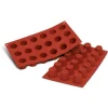 Moule silicone 18 mini cannelés bordelais-Cerf Dellier New