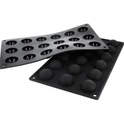Moule silicone 18 mini demi-sphères 3,5 cm-Cerf Dellier Sale
