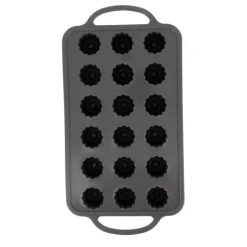 Moule Silicone 18 mini-cannelés 3,5 cm-Cerf Dellier Hot