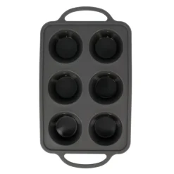 Moule silicone 6 muffins Ø 7 cm-Cerf Dellier Outlet