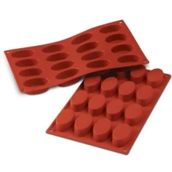 Moule silicone 16 ovales-Cerf Dellier Best