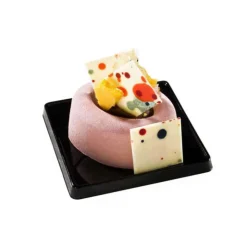Moule silicone 10 savarins ovales-Cerf Dellier Hot
