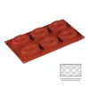 Moule silicone 6 savarins ovales-Cerf Dellier Sale