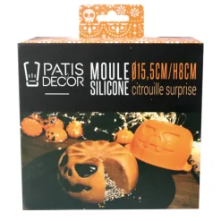 Moule silicone citrouille surprise 3D-Cerf Dellier Online
