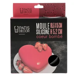 Moule Silicone Coeur Bombé-Cerf Dellier Discount