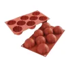 Moule silicone coupoles striées-Cerf Dellier Sale
