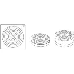 Moule silicone Ipnosi grand Pavoni-Cerf Dellier Hot