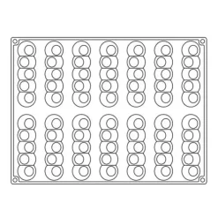 Moule silicone Pelota Pavoni-Cerf Dellier Discount