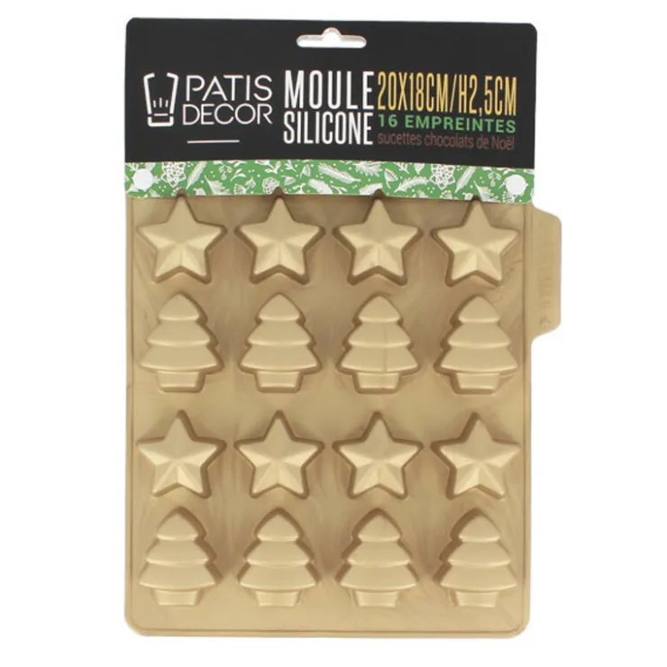 Moule sucette chocolat de Noël-Cerf Dellier Clearance
