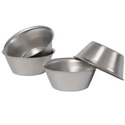 Moules à pasteis de nata 7 cm (x4)-Cerf Dellier Online