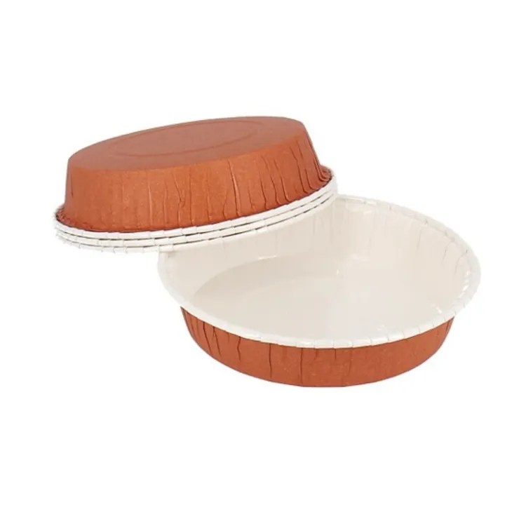 Moules à tartelettes jetables 9 cm (x4)-Cerf Dellier