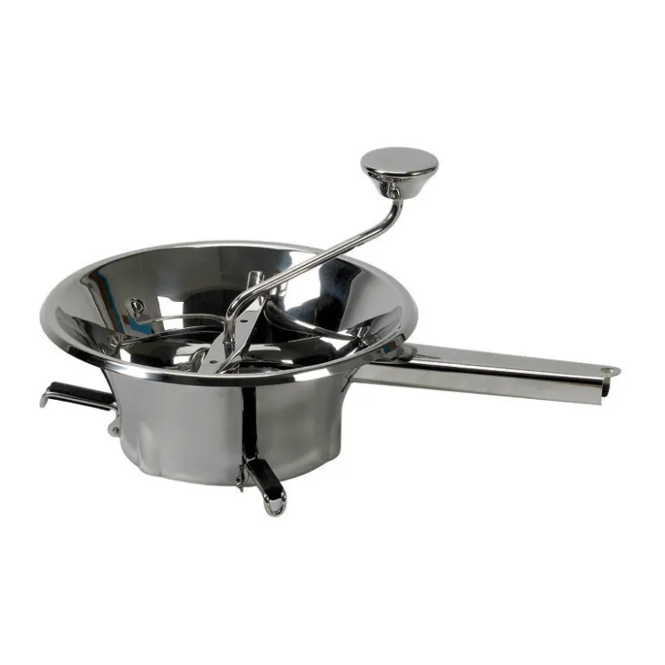 Moulins à légumes n°2 inox avec 3 grilles 1,5, 2,5 et 4 mm-Cerf Dellier Best