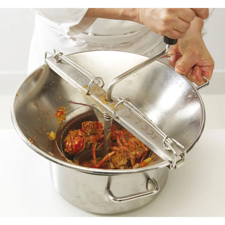 Moulins à légumes n°5 inox avec 1 grille 3 mm-Cerf Dellier Online