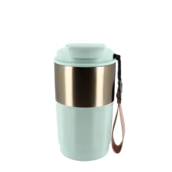 Mug isotherme vert et or - 450 ml-Cerf Dellier Best