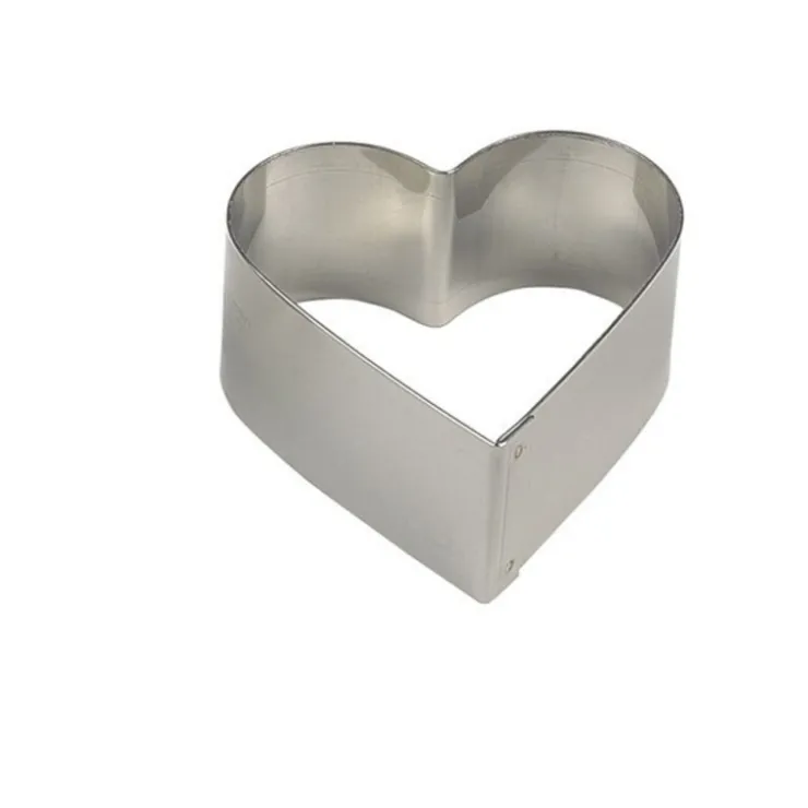 Nonnette coeur inox 65 x 30 mm-Cerf Dellier Online