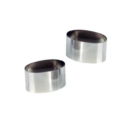 Nonnette ovale inox 7,5 x 3 cm-Cerf Dellier Clearance