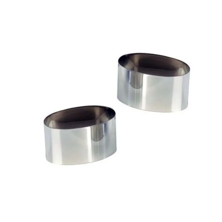 Nonnette ovale inox 7,5 x 3 cm-Cerf Dellier Clearance