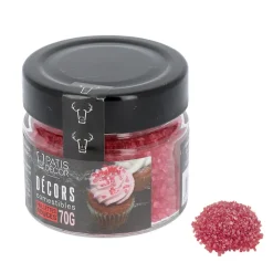 Paillettes alimentaires rouges-Cerf Dellier Online