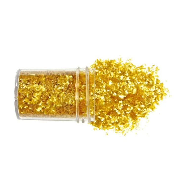 Paillettes irisées dorées PME 7 g-Cerf Dellier Outlet