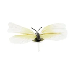 Papillons ivoires aimantés assortis (x3)-Cerf Dellier Best