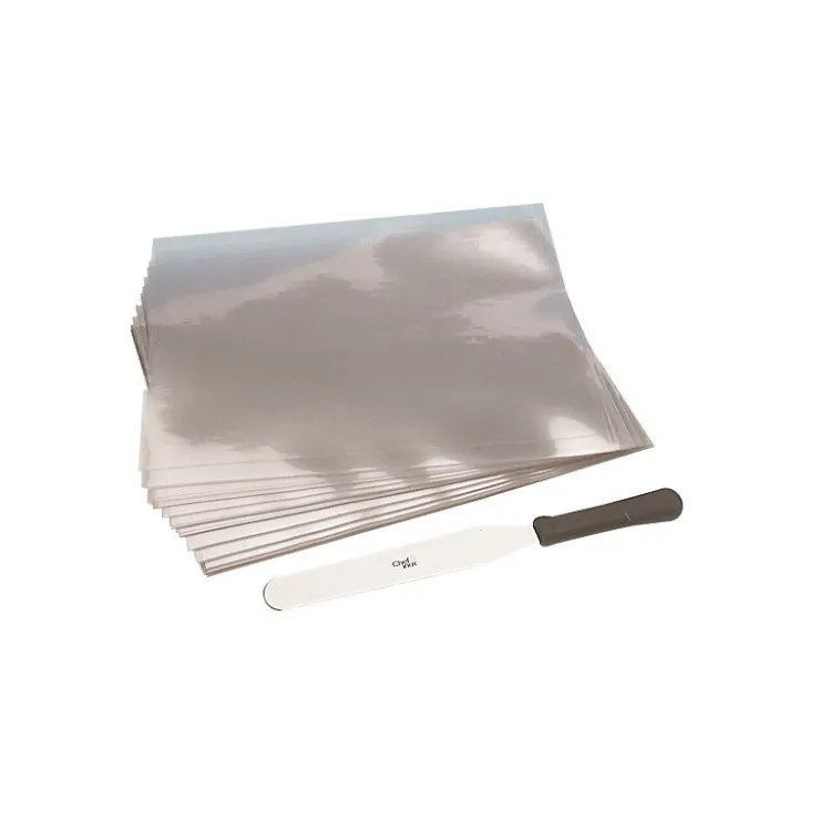 Paquet de 100 feuilles guitare pvc 400x300 150 microns-Cerf Dellier Discount