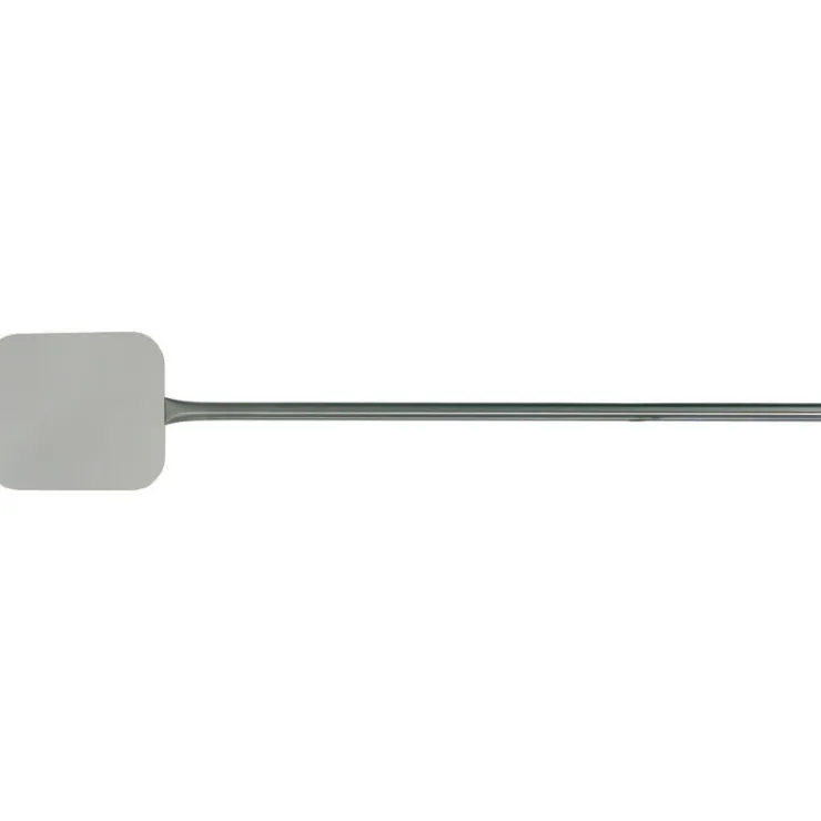 Pelle à pizza inox avec manche 92,5 cm rectangulaire 27x22 cm-Cerf Dellier