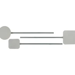 Pelle à pizza inox avec manche 92,5 cm rectangulaire 33x31 cm-Cerf Dellier Discount