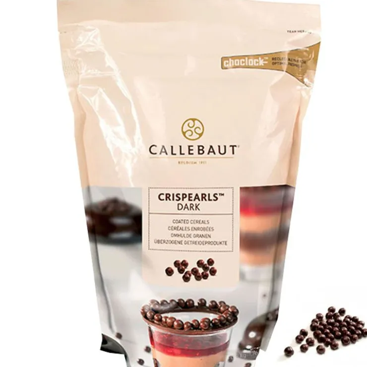Perles de chocolat noir craquantes 800 g-Cerf Dellier Online
