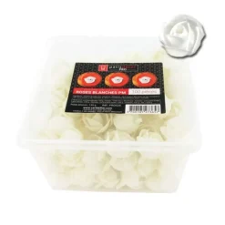 Petites roses blanches en azyme (x100)-Cerf Dellier Hot