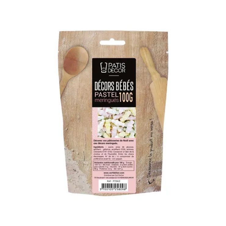 Petits Jesus en meringue 100 g-Cerf Dellier