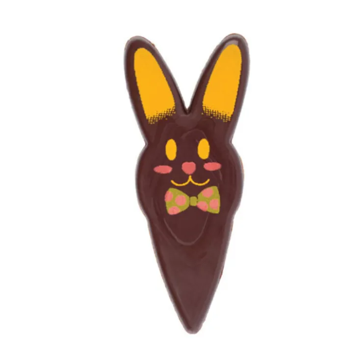 Pic tête de lapin en chocolat (x 108) - DDM 01/25-Cerf Dellier Outlet