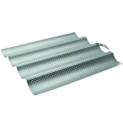 Plaque à baguettes perforée antiadhésive 4 baguettes-Cerf Dellier Clearance