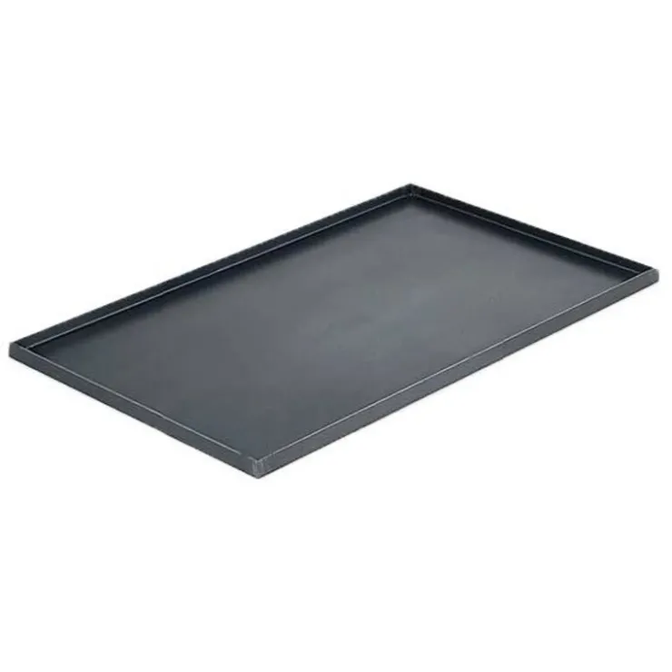 Plaque bords droits en tôle d'acier 40 x 30 cm De Buyer-Cerf Dellier Outlet