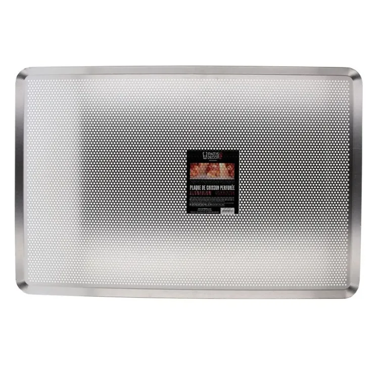 Plaque de cuisson perforée alu 60 x 40 cm-Cerf Dellier Hot