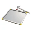 Plaque inox supplémentaire 350x350 pour cadres superposables-Cerf Dellier New