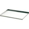 Plaque pâtissière inox bords droits 60x40 cm-Cerf Dellier Online