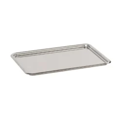 Plateau pâtissier inox bords ronds 31 cm-Cerf Dellier Best