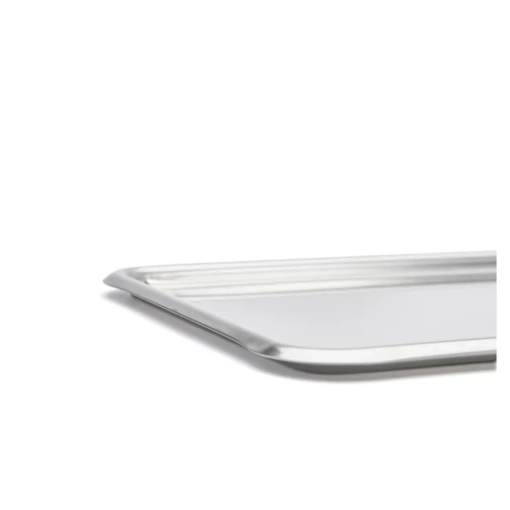 Plateau pâtissier inox bords ronds 24 cm-Cerf Dellier Best