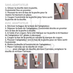 Poche à douilles jetable PME (x12)-Cerf Dellier Sale
