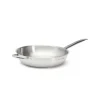 Poêle à frire ronde inox Prim'Appety 32 cm-Cerf Dellier Best