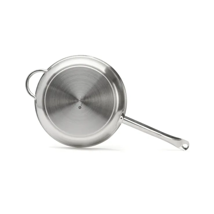 Poêle à frire ronde inox Prim'Appety 32 cm-Cerf Dellier Best