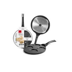 Poêle 4 mini crêpes / œufs 26 cm-Cerf Dellier Online
