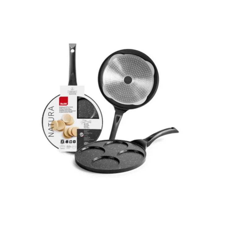Poêle 4 mini crêpes / œufs 26 cm-Cerf Dellier Online