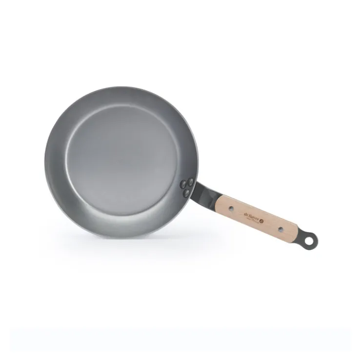 Poêle ronde en Minéral B bois - Ø 24 cm-Cerf Dellier Hot