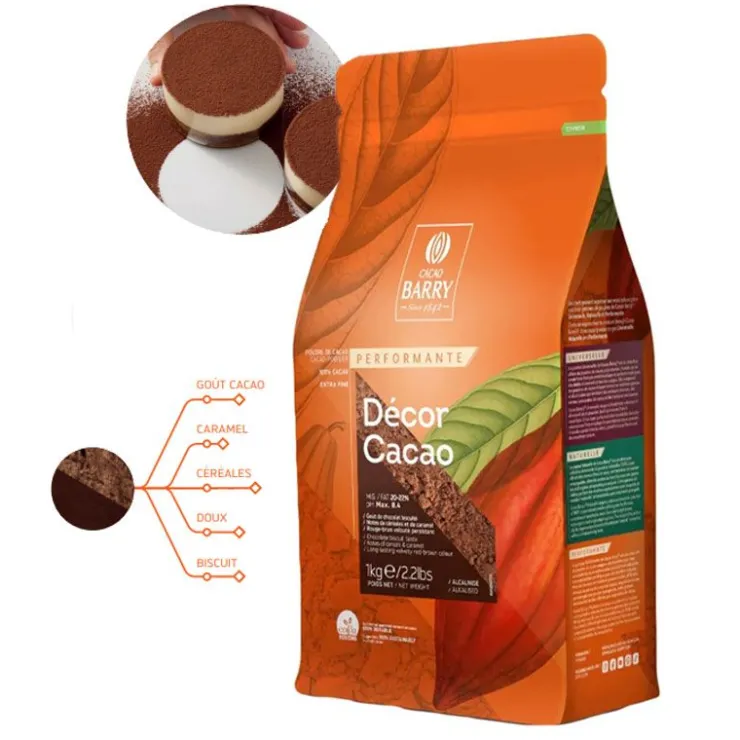Poudre de cacao Décor Cacao Performante Barry 1 kg-Cerf Dellier Best